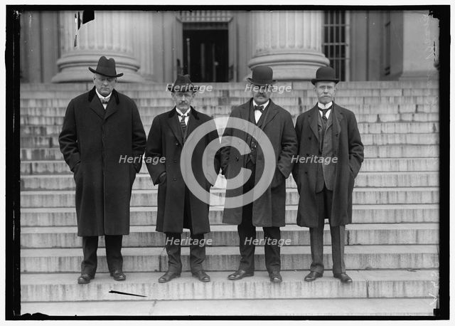 Federal Farm loan board, between 1914 and 1918. Creator: Harris & Ewing.