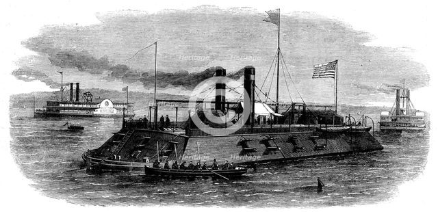 Federal gun-boat, 1862. Creator: Unknown.
