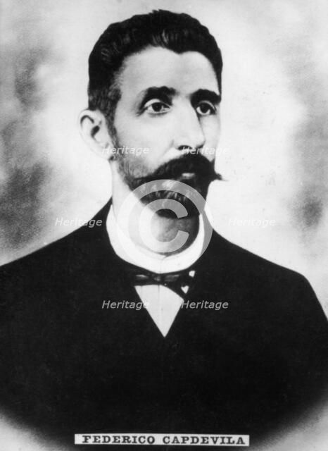 Federico Capdevila, (1844-1898), 1920s. Artist: Unknown