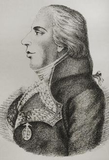 Federico Gravina (1756-1806), Spanish admiral, 1851. Creator: Unknown