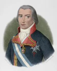 Federico Gravina, (Federico Carlos Gravina y Napoli), (1756-1806), 1867. Creator: Santiago Llanta