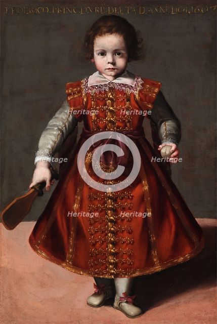 Federico, Prince of Urbino, at the Age of Two Years, 1607. Creator: Alessandro Vitali.