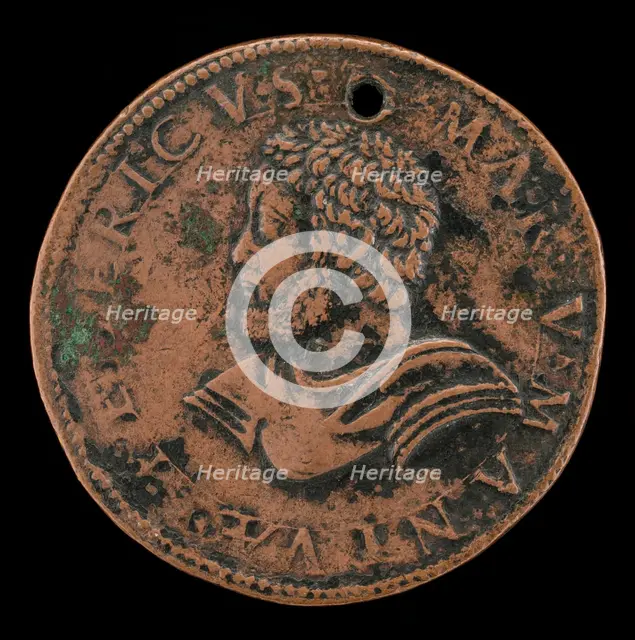 Federigo II Gonzaga, 1500-1540, 5th Marquess of Mantua 1519 and 1st Duke...[obverse], 1513/1530. Creator: Unknown.