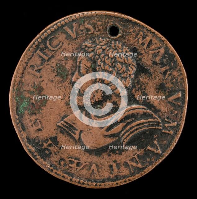 Federigo II Gonzaga, 1500-1540, 5th Marquess of Mantua 1519 and 1st Duke...[obverse], 1513/1530. Creator: Unknown.