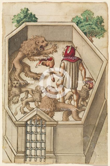 Feed Not Things That Have Sharp Claws [fol. 38 recto], 1512/1514. Creator: Unknown.