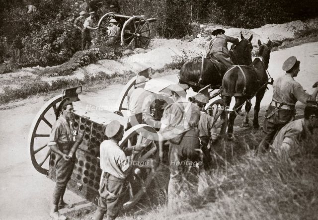 'Feeding the guns and upsetting the Huns', France, World War I, 1916. Creator: Unknown.