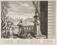 Feeding the Hungry, 1635. Creator: Abraham Bosse