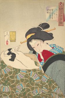 Feeling Warm, 1888. Creator: Tsukioka Yoshitoshi
