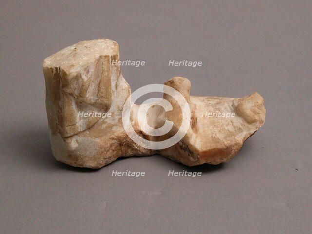 Feet Fragment, Coptic, 4th-7th century. Creator: Unknown.