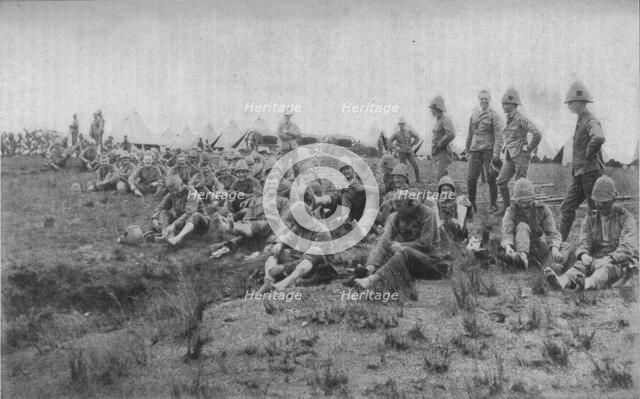 'Feet Inspection at Estcourt', 1902. Artist: Unknown.