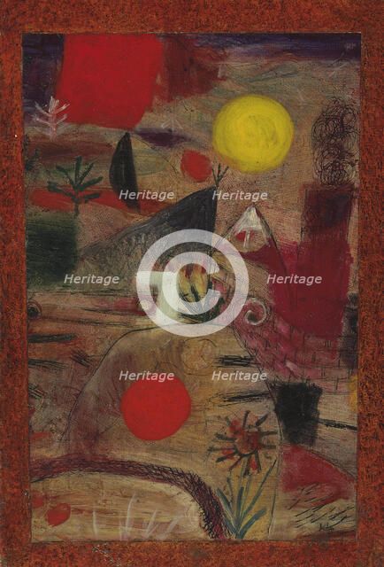 Feier und Untergang (Celebration and Downfall), 1920. Creator: Klee, Paul (1879-1940).