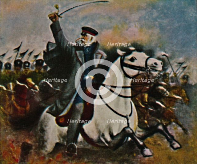 'Feldmarschall Blücher 1742-1819. - Gemälde von M. Weese', 1934. Creator: Unknown.