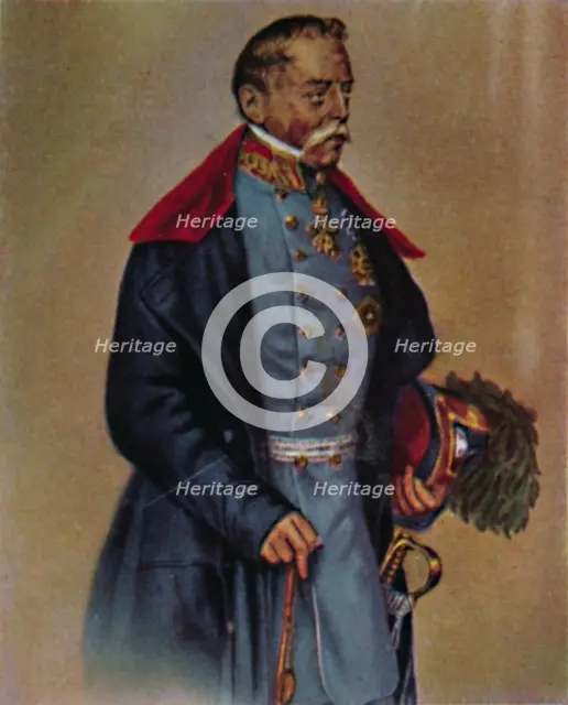 'Feldmarschall Graf Radetzky 1766-1858. - Gemälde von Kriehuber', 1934. Creator: Unknown.