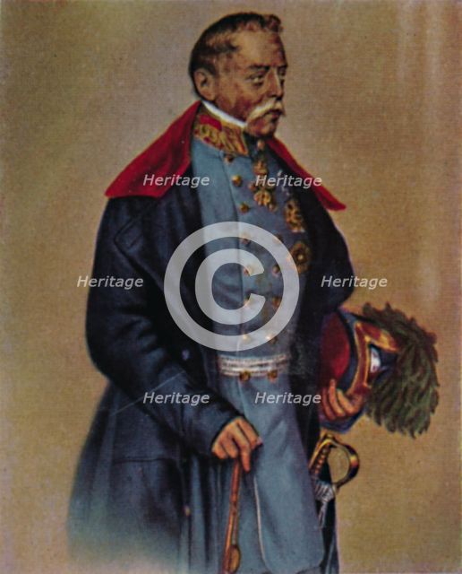 'Feldmarschall Graf Radetzky 1766-1858. - Gemälde von Kriehuber', 1934. Creator: Unknown.
