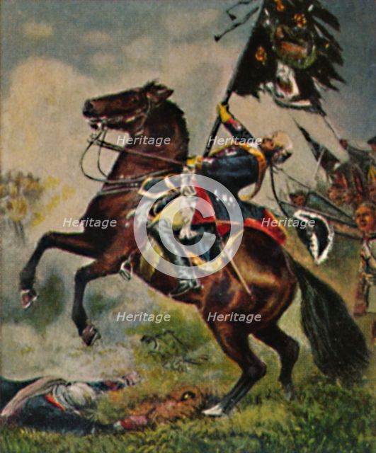 'Feldmarschall Graf Schwerin 1684-1757. - Gemälde von Camphausen', 1934. Creator: Unknown.
