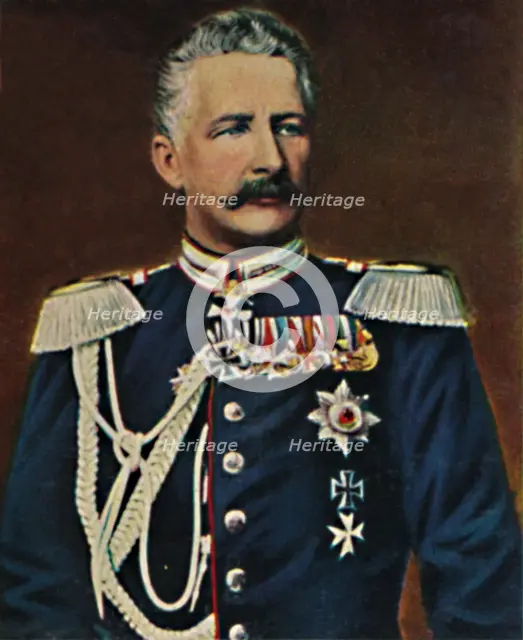 'Feldmarschall Graf von Waldersee 1832-1904', 1934. Creator: Unknown.