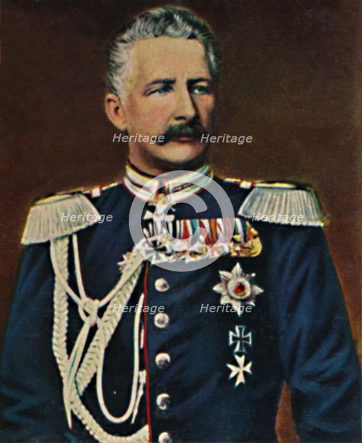 'Feldmarschall Graf von Waldersee 1832-1904', 1934. Creator: Unknown.