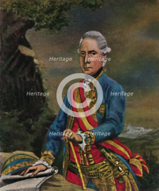 'Feldmarschall Laudon 1717-1790. - Gemälde von Steiner', 1934. Creator: Unknown.