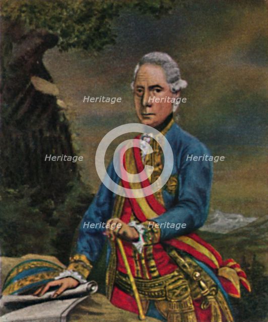 'Feldmarschall Laudon 1717-1790. - Gemälde von Steiner', 1934. Creator: Unknown.
