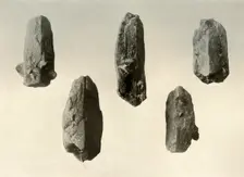 Feldspar Crystals from Summit of Mount Erebus (Natural Size) 1909