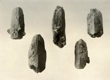Feldspar Crystals from Summit of Mount Erebus (Natural Size) 1909