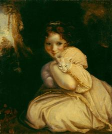 Felina with a Kitten, 1788. Creator: Sir Joshua Reynolds