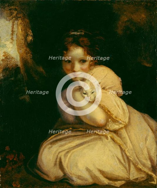 Felina with a Kitten, 1788. Creator: Sir Joshua Reynolds.