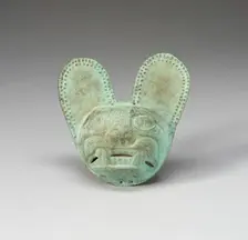 Feline Mask, 100 B.C./A.D. 500. Creator: Unknown