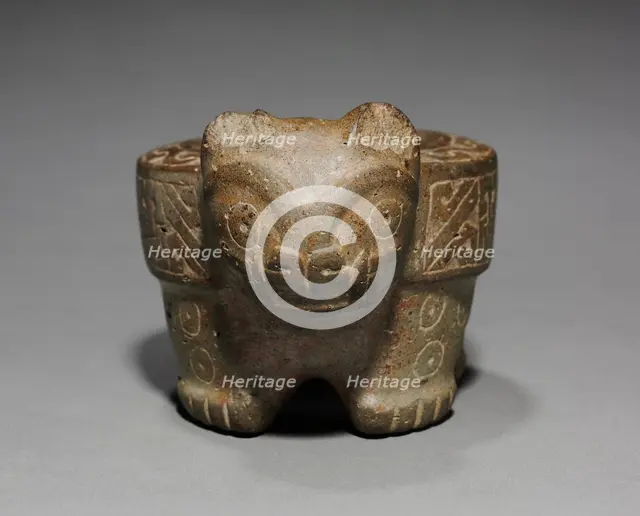 Feline Mortar, 700 BC-1. Creator: Unknown.