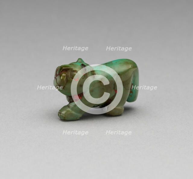 Feline Figure, A.D. 1100/1470. Creator: Unknown.