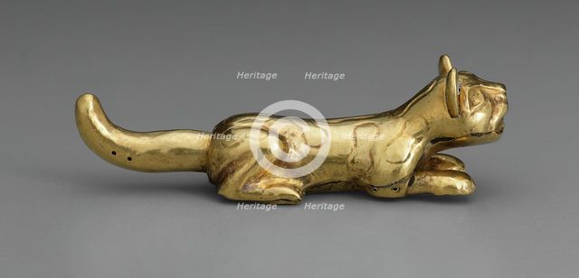 Feline Figurine, A.D. 250/550. Creator: Unknown.