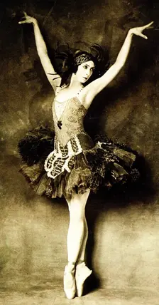 Felia Doubrovska, Russian ballet dancer and teacher, 20th century. Artist: Anon