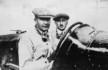 Felice Nazzaro in a 2000 cc Fiat 804, 1922