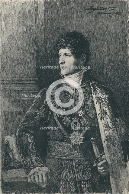 'Felice Pasquale Bacciocchi', c1805-1820, (1896). Artist: Unknown.