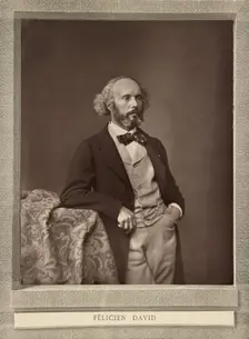 Félicién David, about 1870-1875. Creator: Bertall