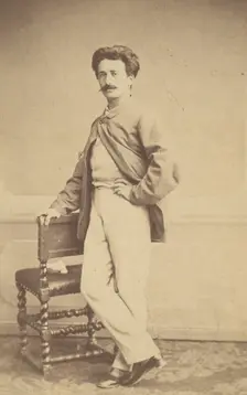Félicien Rops, 1860s-70s. Creator: Ghemar Brothers
