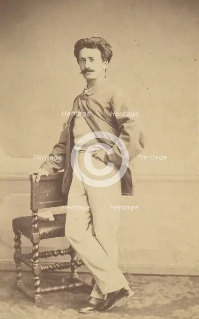 Félicien Rops, 1860s-70s. Creator: Ghemar Brothers.
