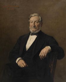Felix Claessens, the Artist's Uncle, 1879. Creator: Alexandre Pierre Jacques Markelbach