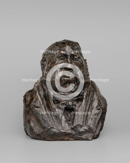 Félix Barthe, model c. 1832/1835, cast 1929/1930. Creator: Honore Daumier.