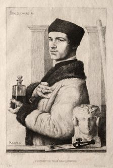 Félix Bracquemond. Creator: Paul Rajon (French, 1842/43-1888)