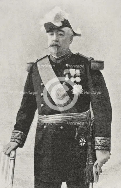 Felix Gustave Saussier (1828-1905), French general, 1898. Creator: Unknown.