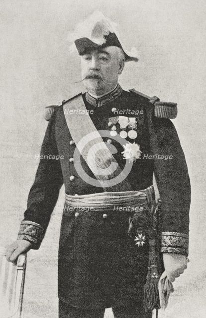Felix Gustave Saussier (1828-1905), French general, 1898. Creator: Unknown.