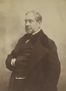 Felix Havin, Deputé, journaliste, Le Siecle, negative 1855-1859; print 1870-1879. Creator: Nadar