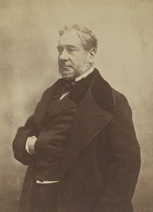 Felix Havin, Deputé, journaliste, Le Siecle, negative 1855-1859; print 1870-1879. Creator: Nadar