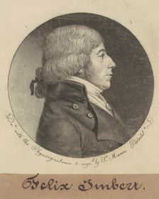 Felix Imbert, 1798-1803. Creator: Charles Balthazar Julien Févret de Saint-Mémin