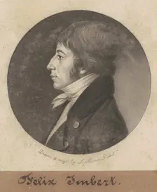 Felix Imbert, 1801. Creator: Charles Balthazar Julien Févret de Saint-Mémin