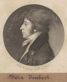 Felix Imbert, 1801. Creator: Charles Balthazar Julien Févret de Saint-Mémin