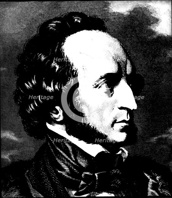 Felix Mendelssohn (1809-1847), German composer. Creator: Unknown.