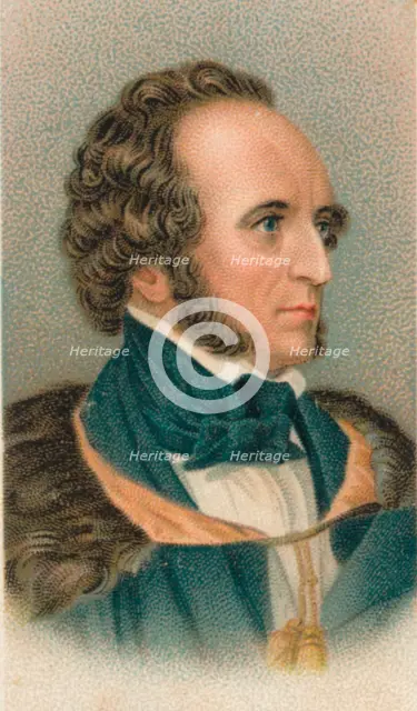 Felix Mendelssohn (1809-1847), German composer, pianist, organist and conductor, 1911. Artist: Unknown