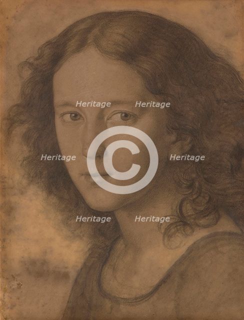 Felix Mendelssohn Bartholdy (1809-1847) at age 12, c1821. Creator: Begas, Carl Joseph (1794-1854).